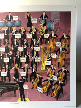 Load image into Gallery viewer, Original 1950s School Poster, ‘The Orchestra’