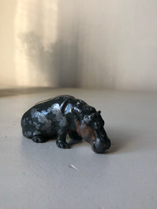 Vintage Lead Hippo