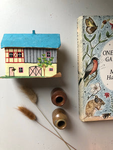 Vintage Hand Painted Paper House