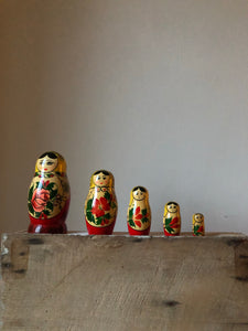 Vintage Russian Nesting Dolls