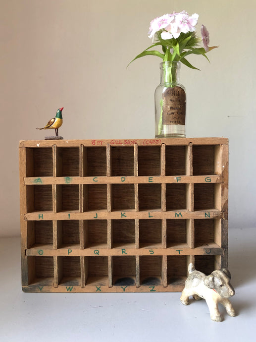 Miniature Vintage Printers Tray (G)