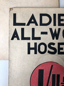 Vintage Shop sign, Ladies All-Wool Hose