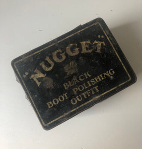 Vintage ‘Nugget’ Boot Polish Tin