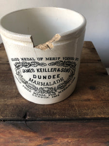 Extra Large James Keiller & Sons Dundee Marmalade Jar