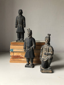 Vintage Chinese Warrior Figures, Sold Separately