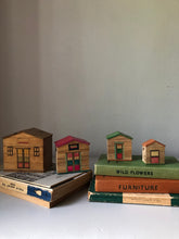 Load image into Gallery viewer, Vintage Wooden Nesting Houses