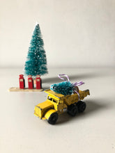 Load image into Gallery viewer, Home for Christmas - Vintage Yellow Lorry