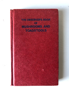 Observer Book, Mushrooms & Toadstools