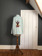 Load image into Gallery viewer, Preloved Denim Shirt with Embroidery