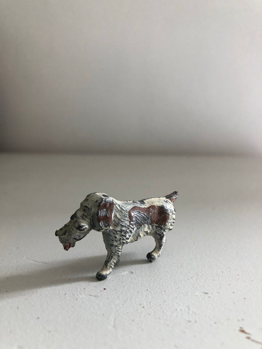 Vintage Lead Retriever Dog