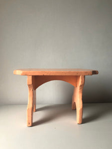 NEW - Vintage chippy paint wooden stool
