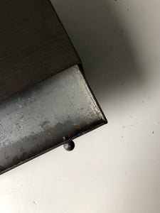Set of small Industrial Metal Drawers