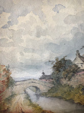 Load image into Gallery viewer, Old Canal House Watercolour Painting