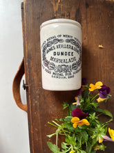 Load image into Gallery viewer, Antique Dundee Marmalade Jar