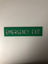 Load image into Gallery viewer, NEW - Vintage Emergency Exit Sign