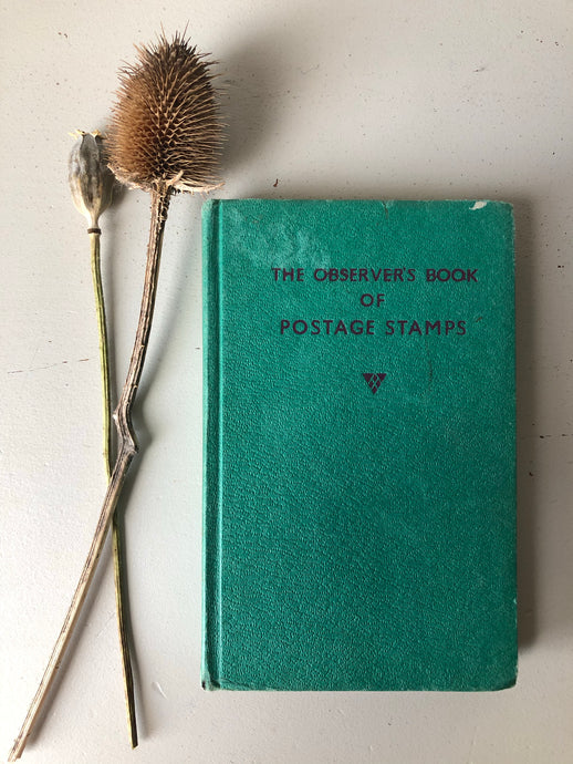 Vintage Observer Book of Postage Stamps