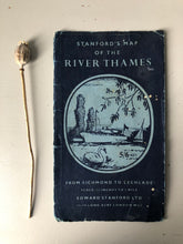 Load image into Gallery viewer, Vintage River Thames Map Cover
