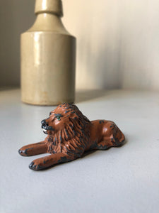 Vintage Lead Lion