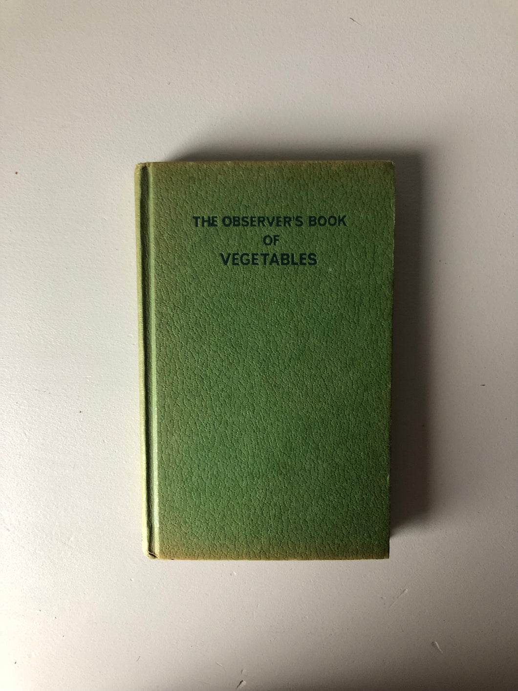 Vegetables, Observer Book