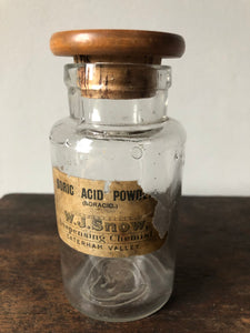 Antique Apothecary Bottle