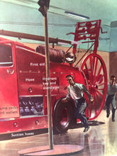 Load image into Gallery viewer, Original 1950s School Poster, ‘The Fire Station&#39;