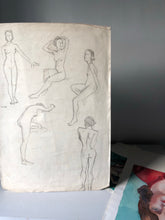 Load image into Gallery viewer, Original 1930s Life Drawing Sketch