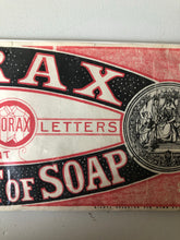 Load image into Gallery viewer, Vintage Borax Soap Advertising Display Poster