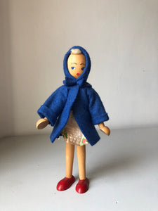 1950s Wooden Doll