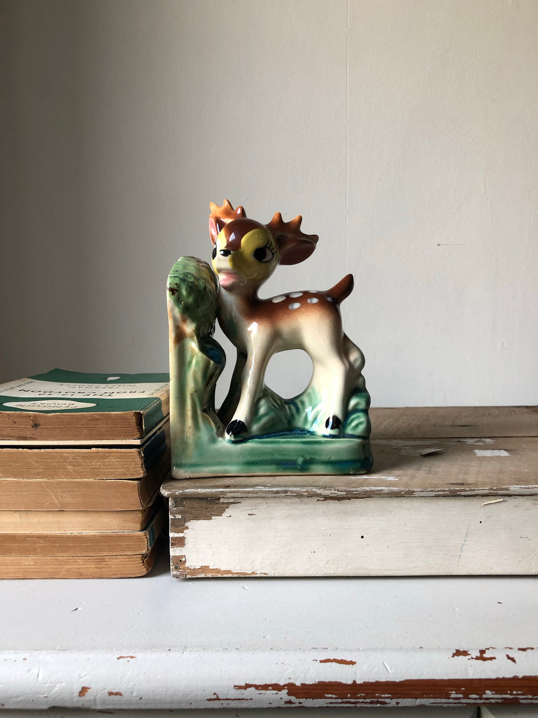 Vintage Bambi style Book End
