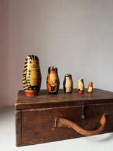 Load image into Gallery viewer, Set of Vintage Cat Nesting Dolls