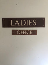 Load image into Gallery viewer, Vintage Bakelite &#39;Office&#39; Door Sign