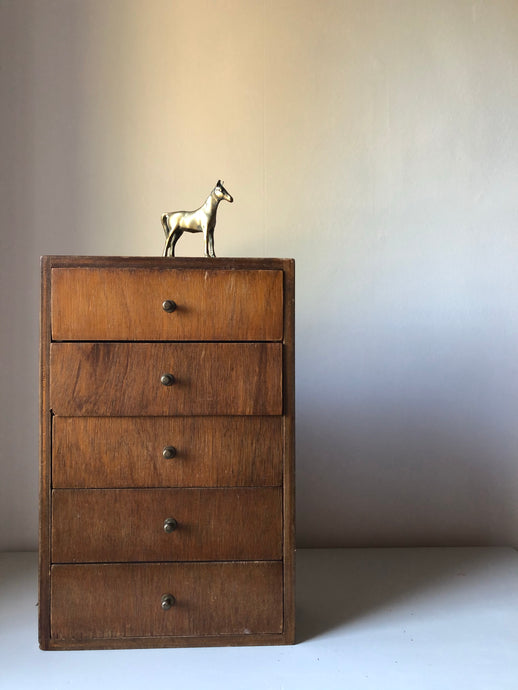 Set of Mid-century Table Top Drawers