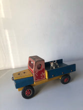 Load image into Gallery viewer, Old wooden toy truck