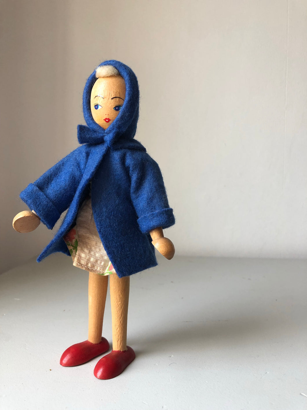 1950s Wooden Doll