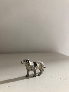 Vintage Lead Spaniel Dog