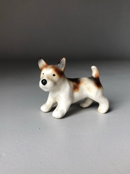 Tiny Vintage China Dog