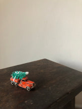 Load image into Gallery viewer, NEW - Vintage Driving Home For Christmas, Orange Truck