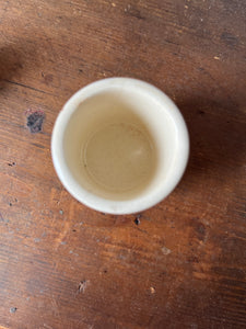 Victorian Face Cream Porcelain Pot 'Creme Simon'