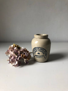 Vintage Manchester Dairy Cream Jar