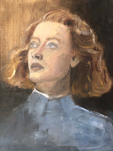 Load image into Gallery viewer, Vintage Oil on Board Portrait