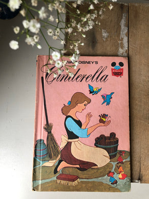 Vintage Cinderella Picture and Story Book, Hardback