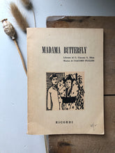 Load image into Gallery viewer, Vintage ‘Madama Butterfly’ Opera Script Booklet