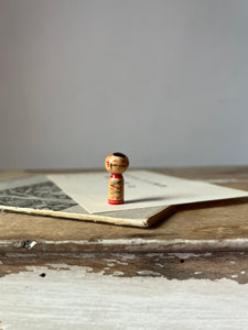 Tiny vintage Kokeshi Doll