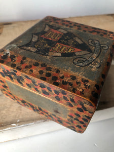 Vintage University Wooden Box