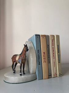 Vintage Horse Book End
