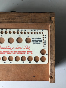 Vintage surgical tube measure
