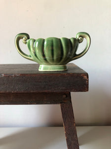 Vintage Green Mantle Pottery