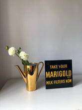 Load image into Gallery viewer, Vintage Marigold Sign