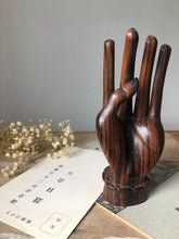 Load image into Gallery viewer, Vintage Wooden Display Hand