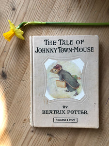 Vintage Beatrix Potter Book, The Tale of Johnny Town-Mouse